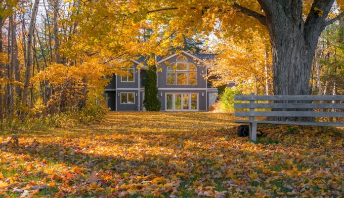 House in Fall